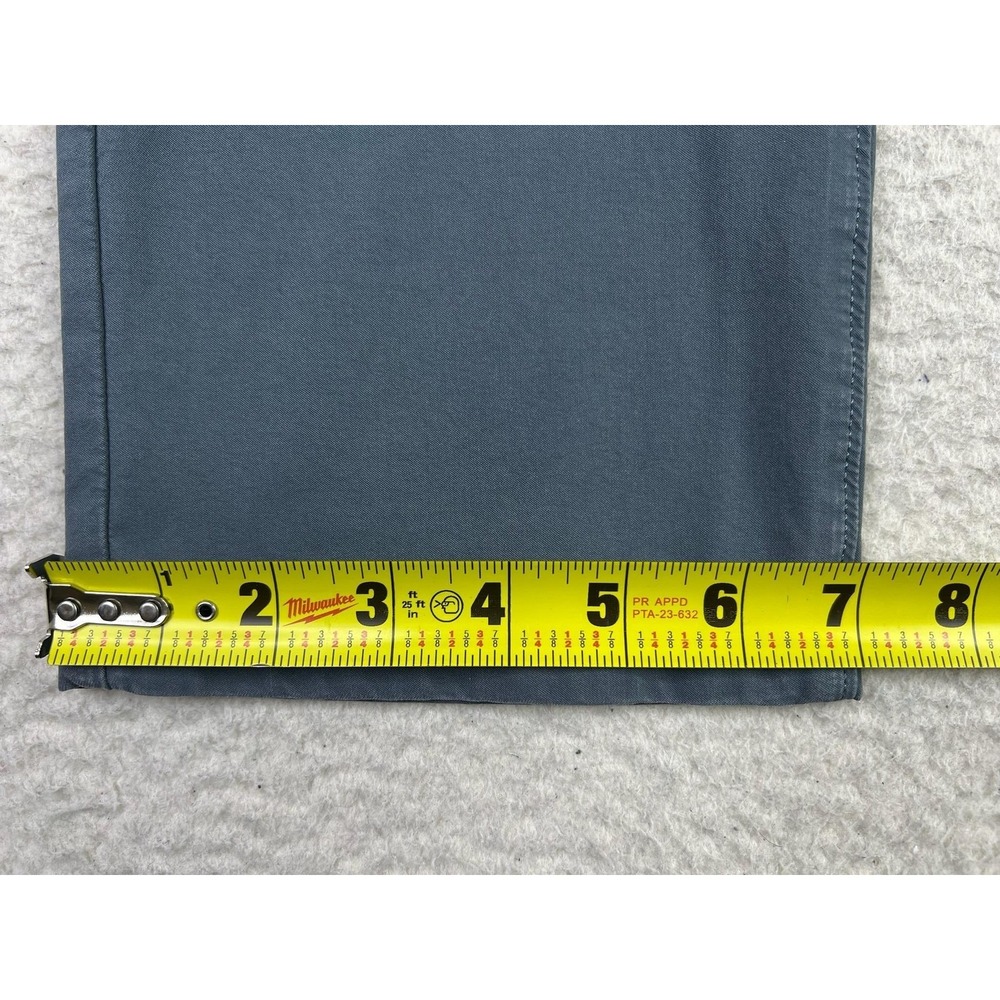 J.Crew Oarsman Pants Mens 34x34 Blue Tech Pant 484 Slim Fit Stretch Chino - Picture 12 of 13